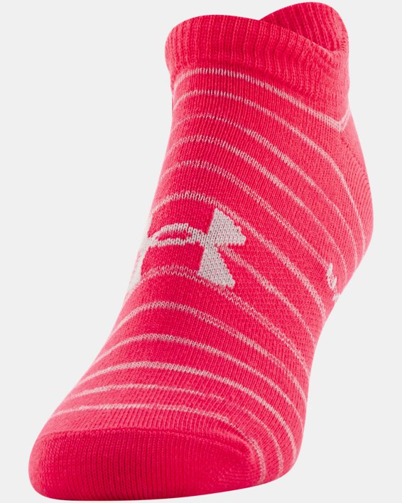 Women's UA Essential No Show – 6-Pack Socks, Gray, pdpMainDesktop image number 8